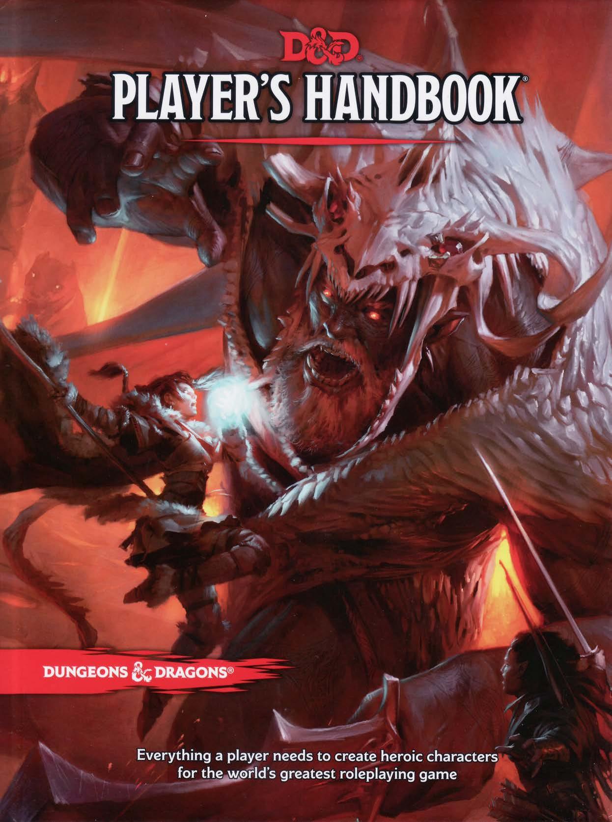 Wizards RPG Team - Dungeons & Dragons Player's Handbook (2014, Wizards of the Coast)