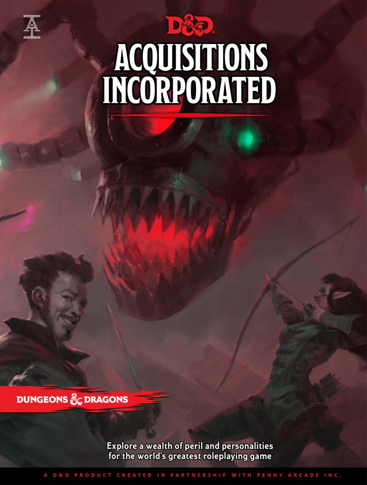 Dungeons & Dragons Acquisitions Incorporated Hc [Alt Cover] -- Wizards Rpg Team -- Dungeons & Dragons; D&d Campaign Accessory Hardcover Book, -- isbn13 9780786966905 -- b9eb60aa33dfc11a254c055347d51e18 -- Anna’s Archive